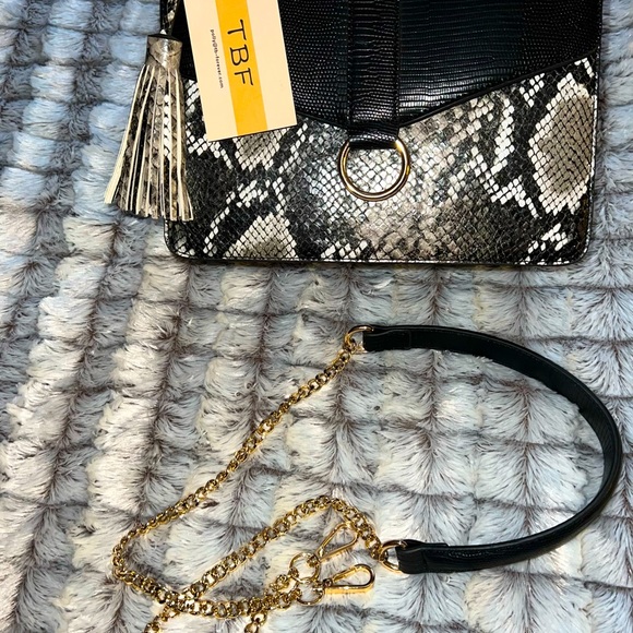 SNAKESKIN PURSE New - Picture 2 of 7
